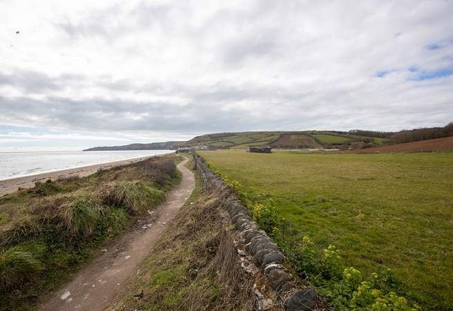 One of the numerous coastal paths which meander effortlessly around this glorious coastline.