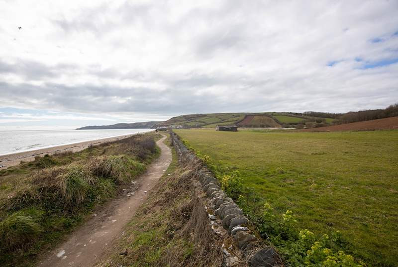 One of the numerous coastal paths which meander effortlessly around this glorious coastline.