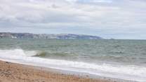 Anyone for a spot of fishing from the beach. 