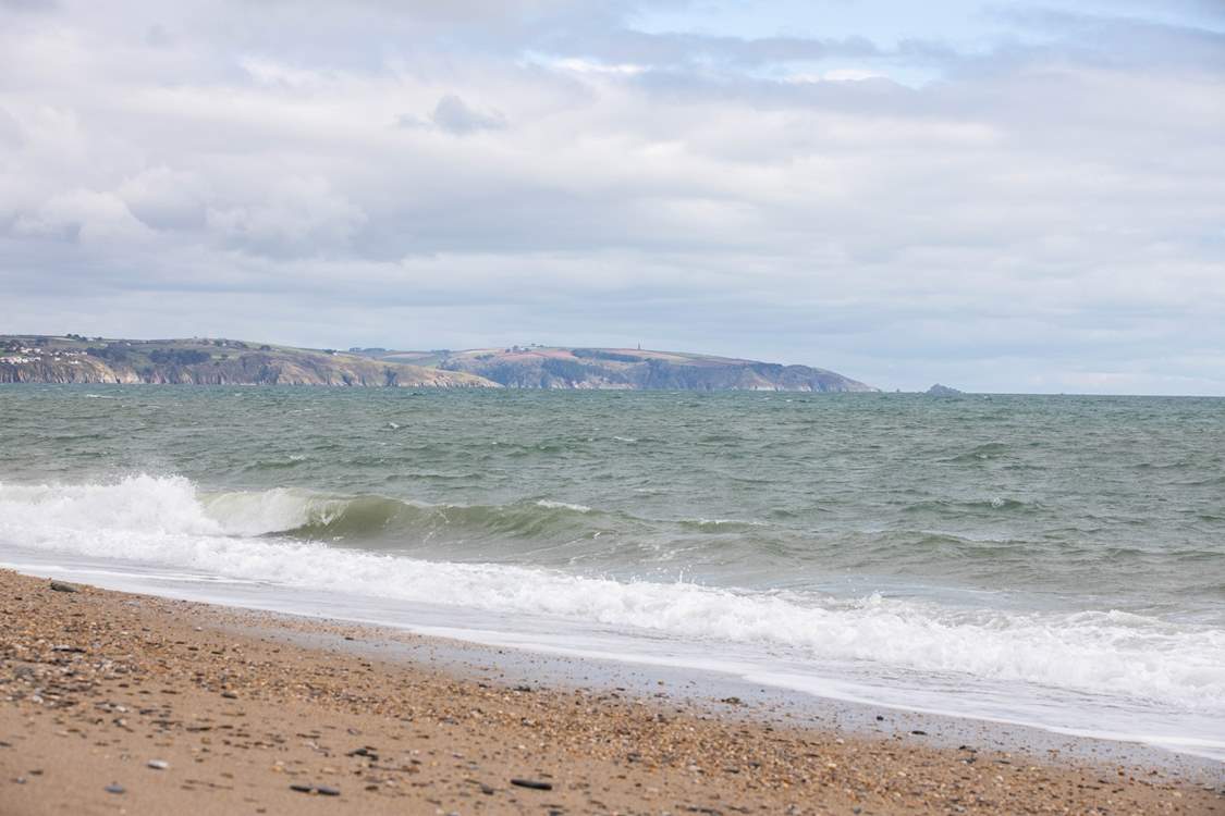 Anyone for a spot of fishing from the beach.