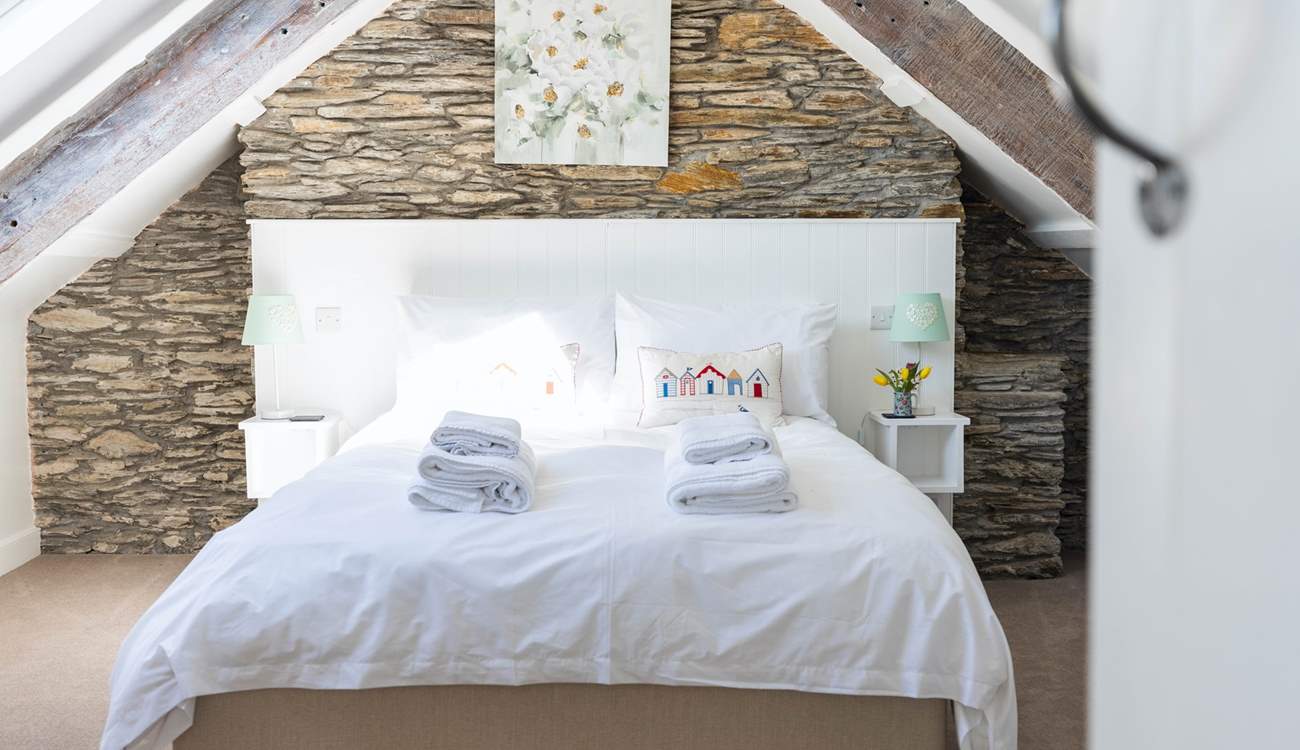 Bedroom 7 on the second floor is the perfect bedroom for escaping the hustle and bustle of the house.