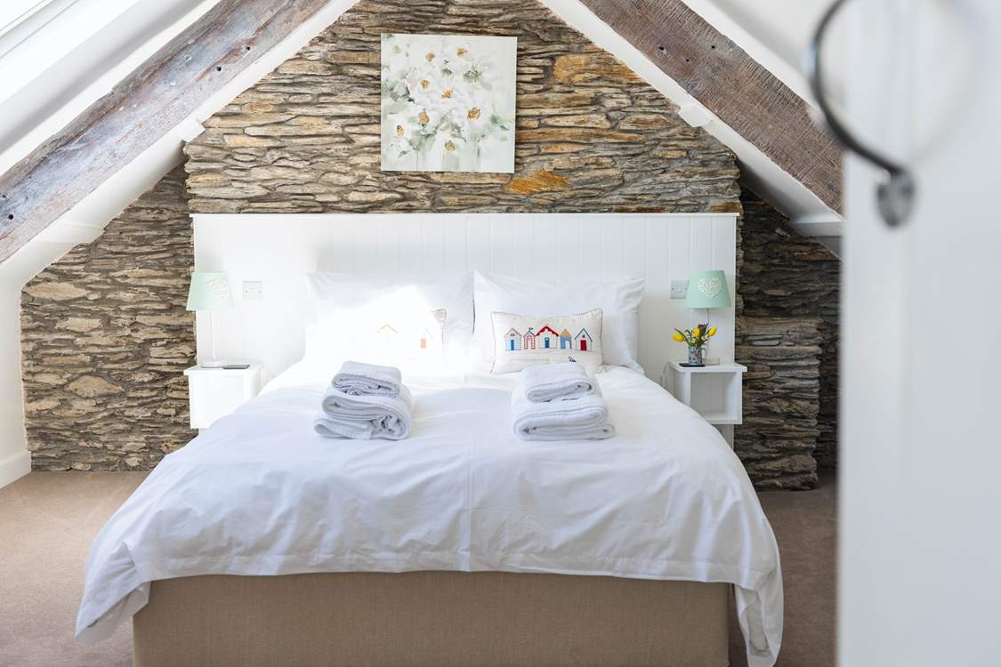 Bedroom 7 on the second floor is the perfect bedroom for escaping the hustle and bustle of the house.