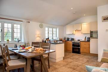 For an old cottage the main living-room is really spacious.