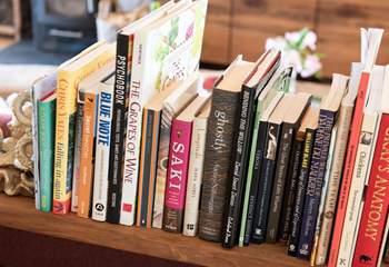 There's a great selection of books to keep the most avid bookworm occupied.