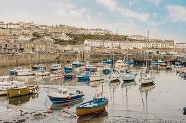 Beautiful Porthleven harbour.