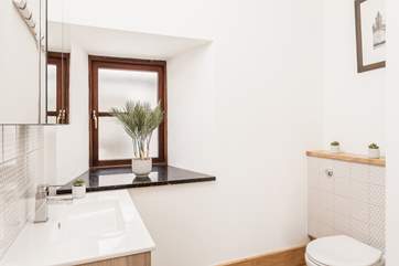 The downstairs cloakroom.