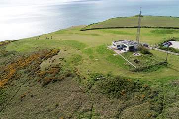 Surrounded by sea and countryside.