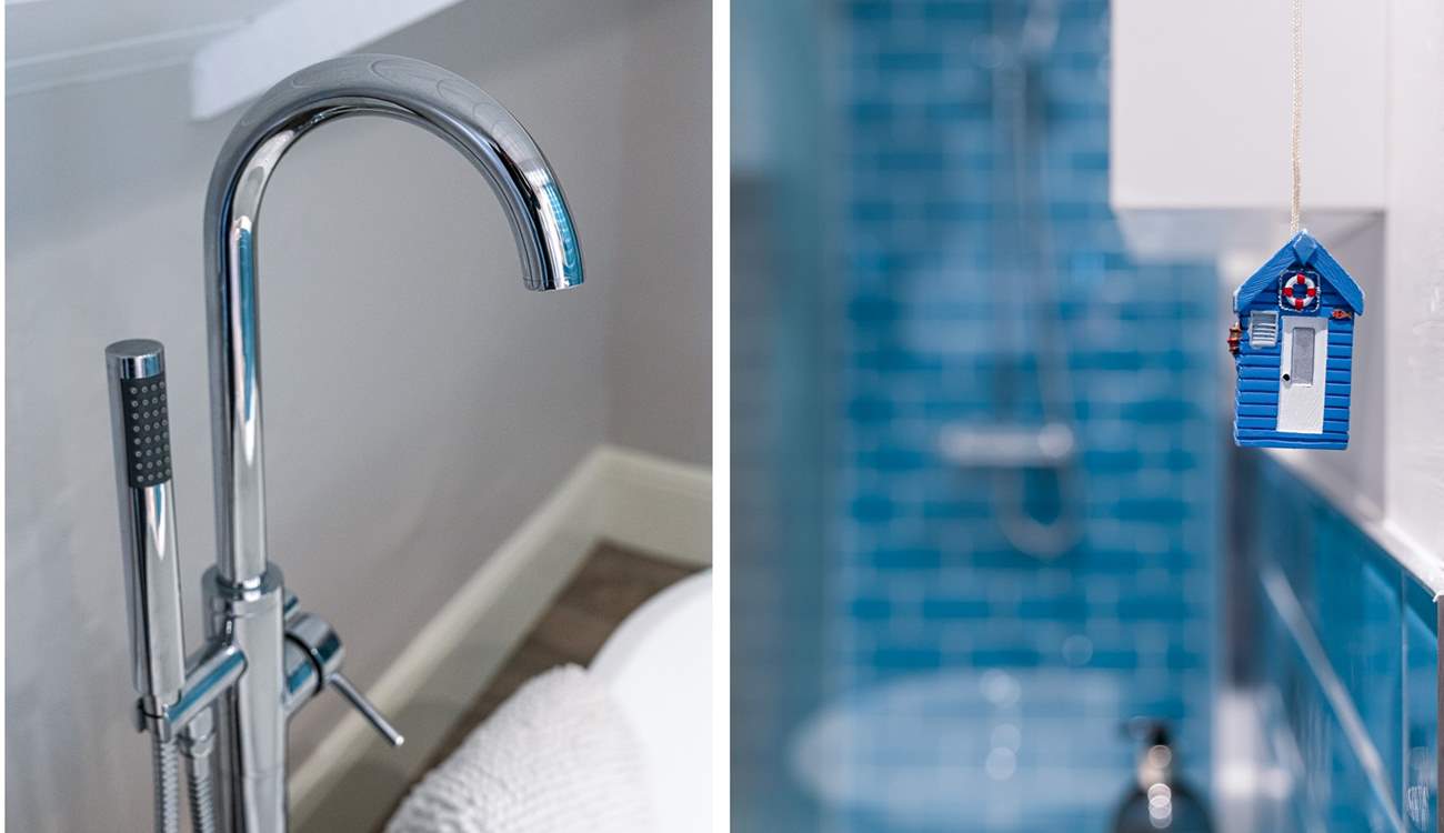 Nothing like a hot shower after a day's exploring.