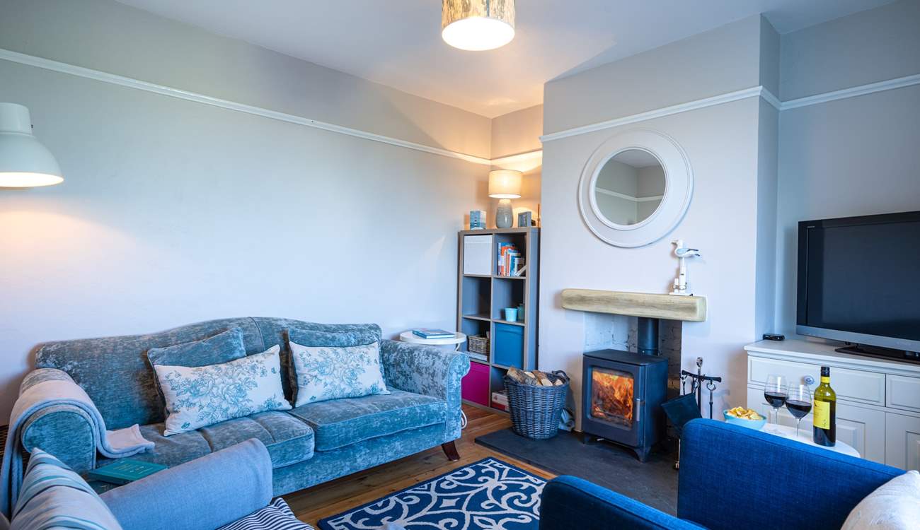 Cosy evenings around the wood-burner.