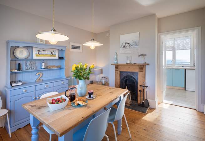 Perfect place for holiday breakfasts and leisurely get togethers.