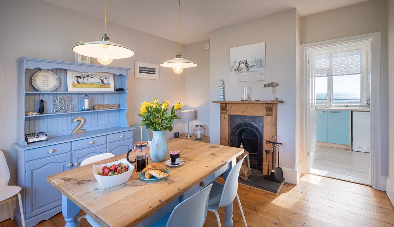 Perfect place for holiday breakfasts and leisurely get togethers.