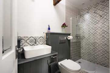 And of course the second bedroom also has a really stylish en suite shower-room.