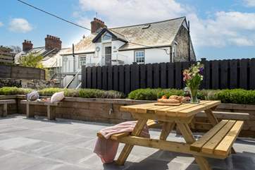 Each apartment has their own private terrace