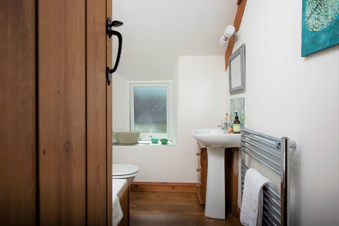 The family bathroom.