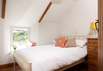 And pretty little bedroom four - perfect for one and you still get a double bed.