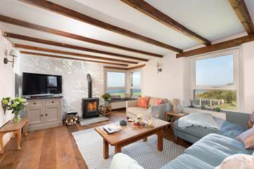 The sitting-room is a beautiful room.