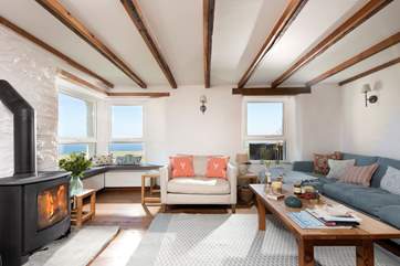 The sitting-room is such a beautiful room, perfect for relaxing at any time of the day.