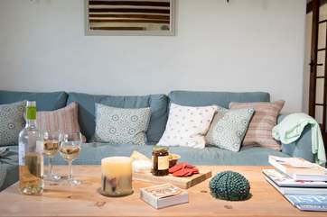 The perfect spot for curling up at the end of the day exploring.