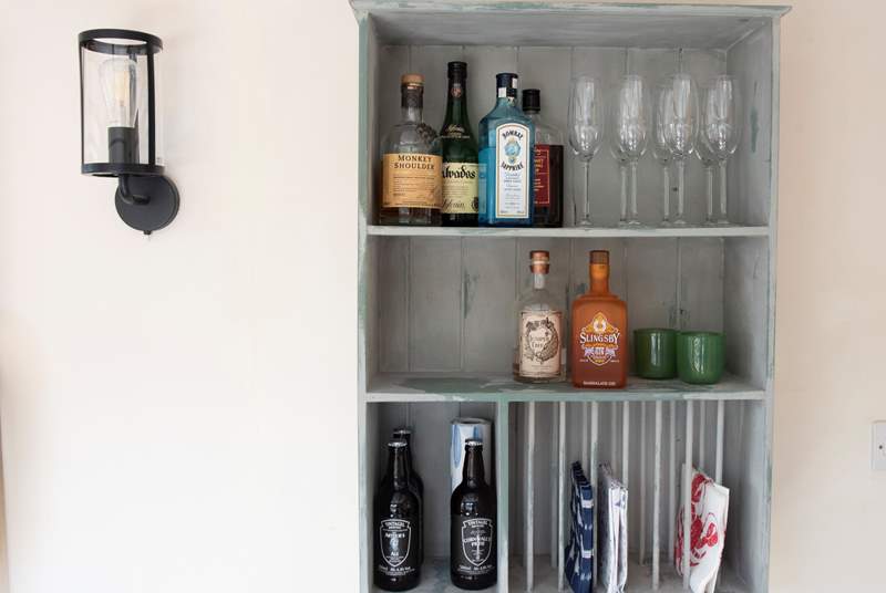 Your own drinks cabinet - please bring your own supplies.