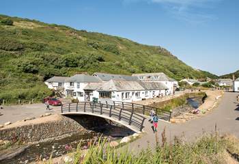 Head up the coast to Boscastle, another charming little village.