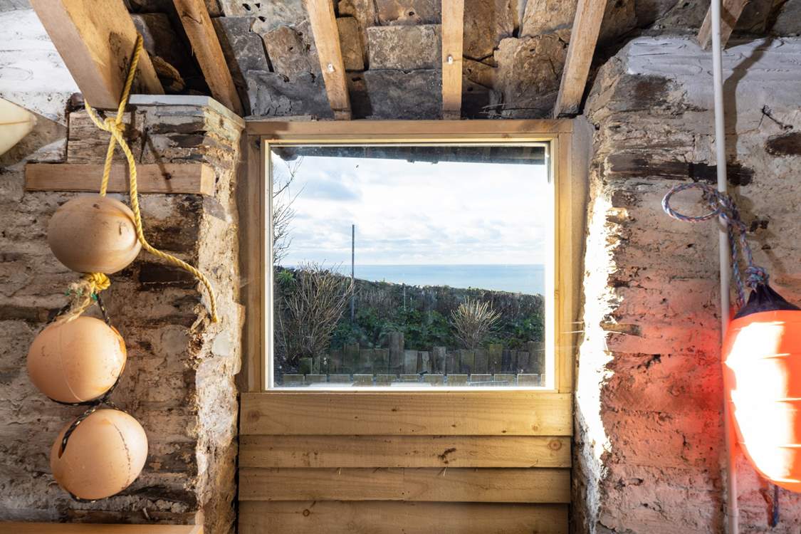 Of course you can still enjoy the view from the barn