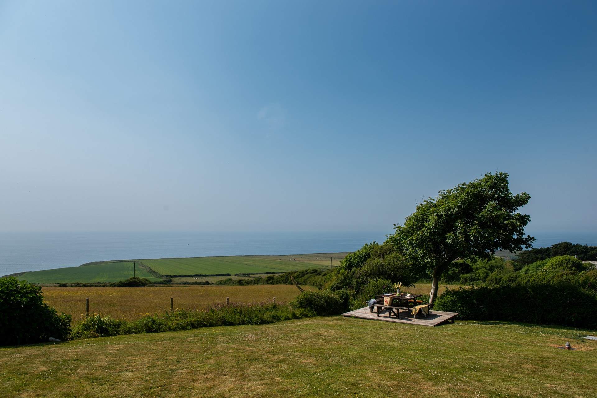 It is quite a setting and the large garden will delight everyone. 