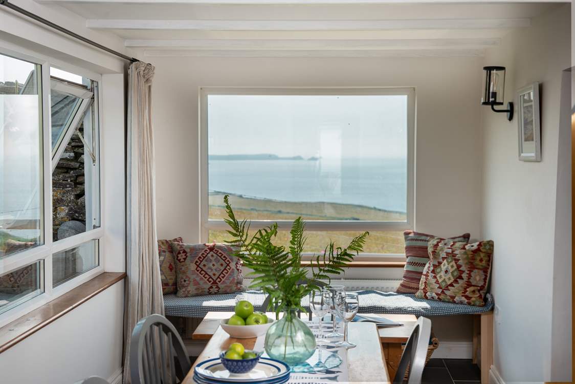 More of that view in the dining room