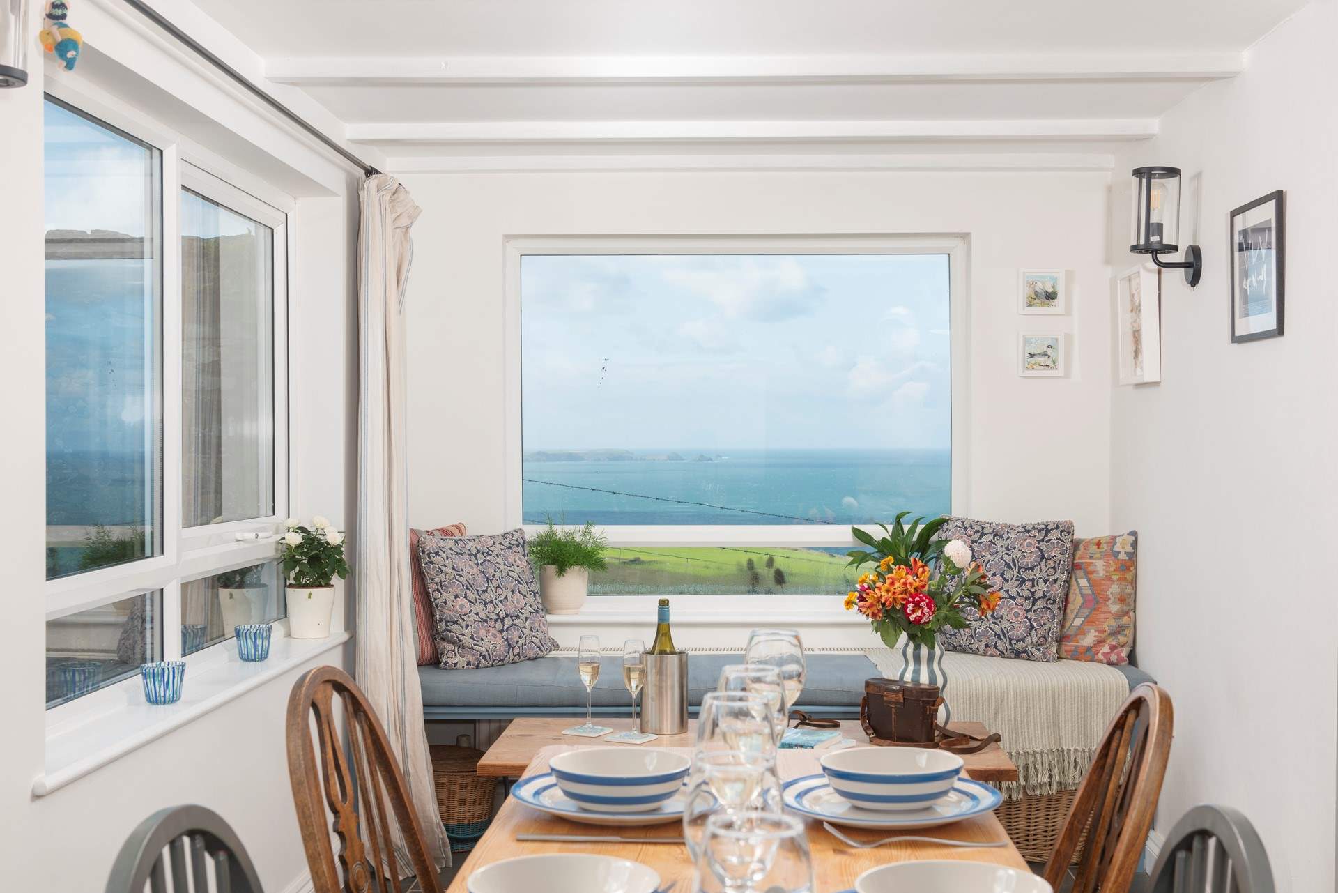 More of that view in the dining-room.