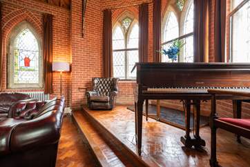 Enjoy the use of the piano especially for music lovers!