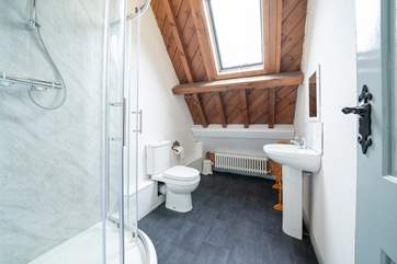 The shower-room located on the first floor.