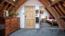 ...also offering a single bed which can be accessed through a second door but shares the same space.