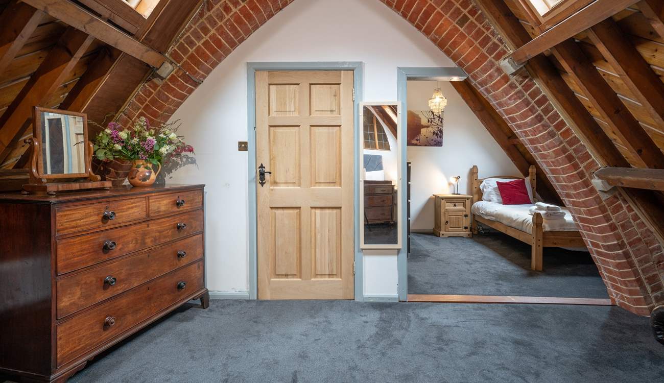 ...also offering a single bed which can be accessed through a second door but shares the same space.