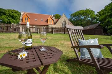 A lovely spot for a glass of your favourite tipple.