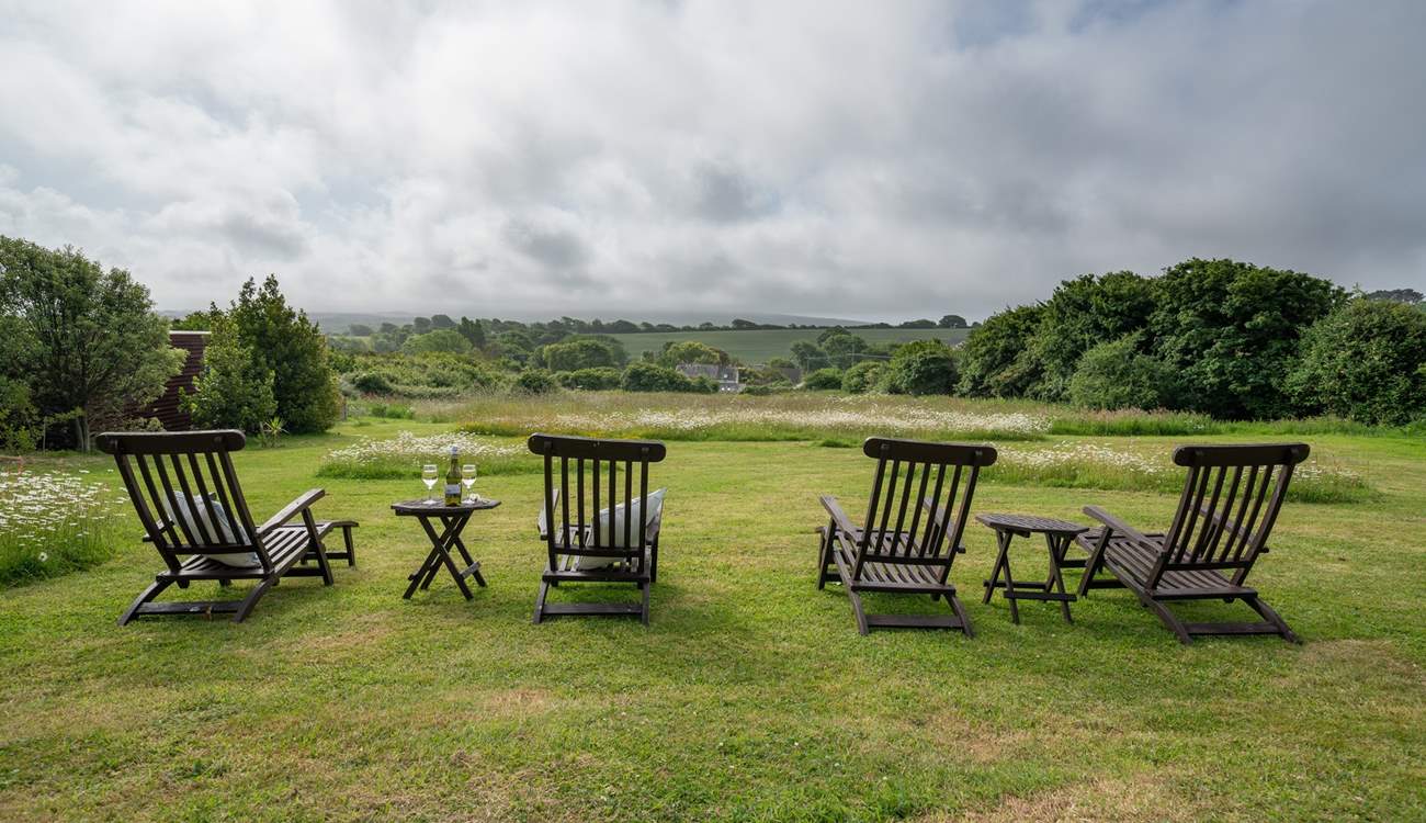 Soak up the gorgeous countryside views under the summer sun.