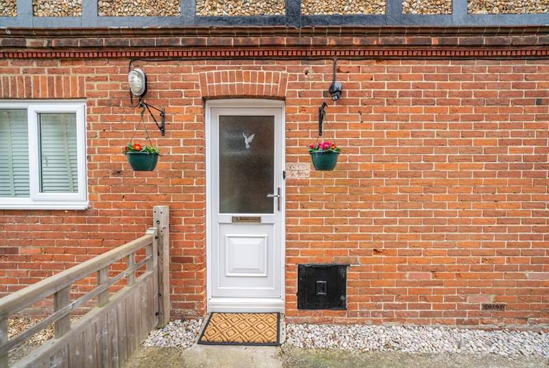 1 Harrow Cottage is a first floor apartment. Please note the stair case is slightly steep. 