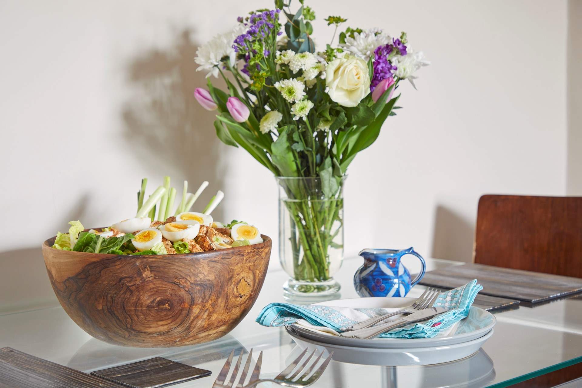 Enjoy a Caesar salad after a day out. 