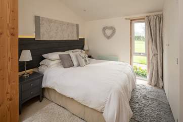 Bedroom 1 has fabulous views too.