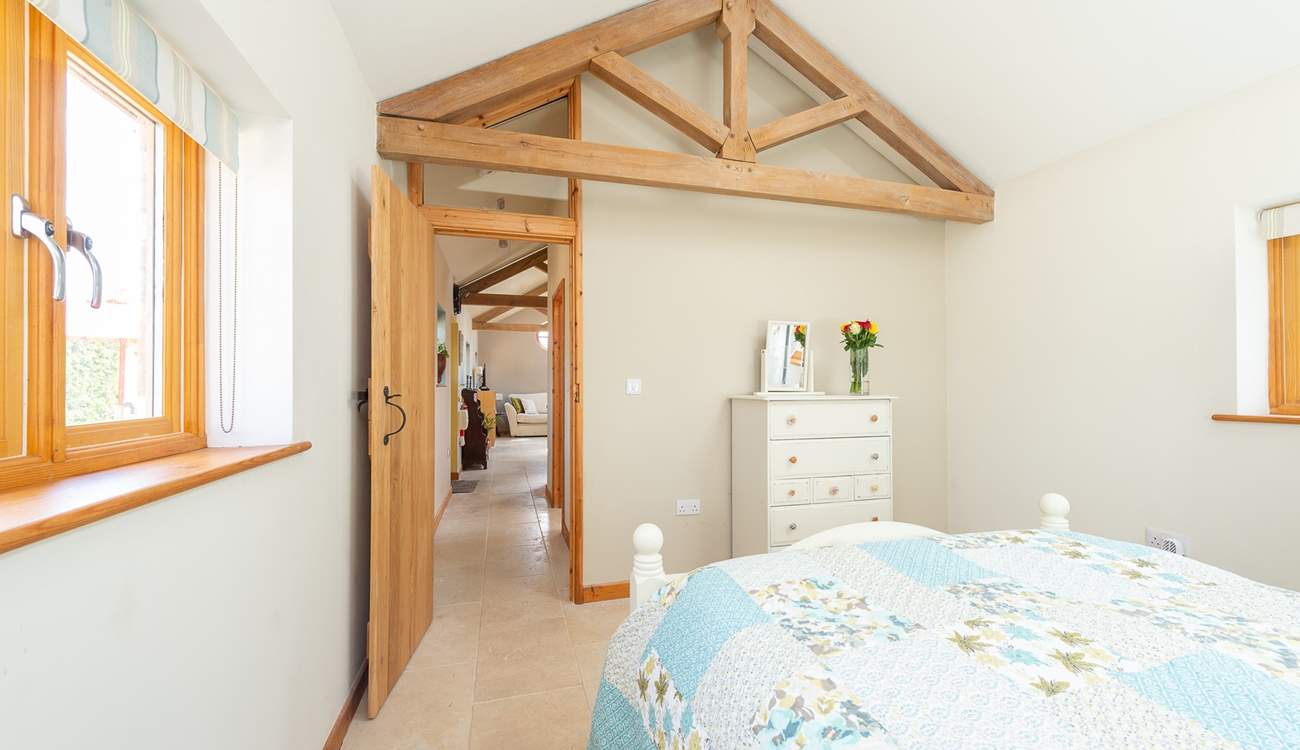 This converted barn has fabulous features.