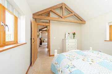 This converted barn has fabulous features.