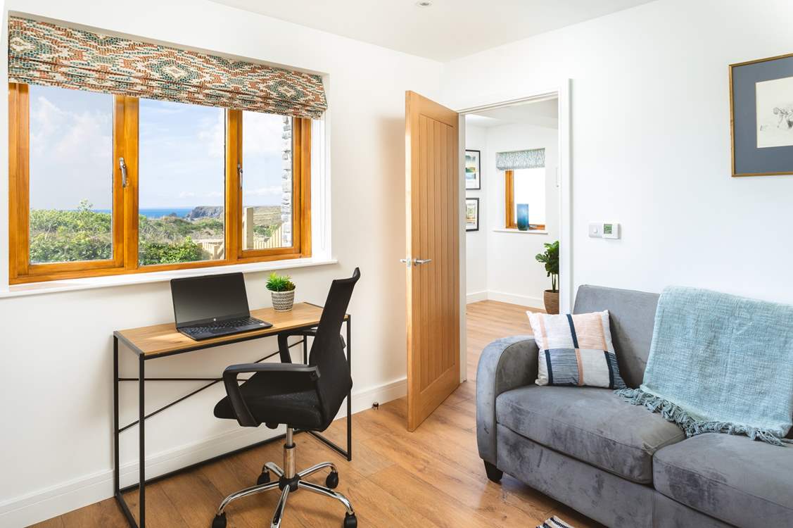 The study/snug provides extra room for everyone.