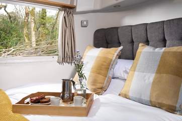 A morning cuppa in bed - who can blame you.