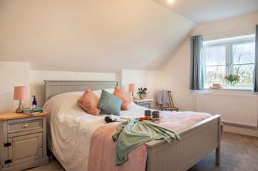 The second bedroom is equally delightful.