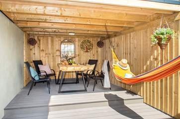 What a wonderful decking-area.