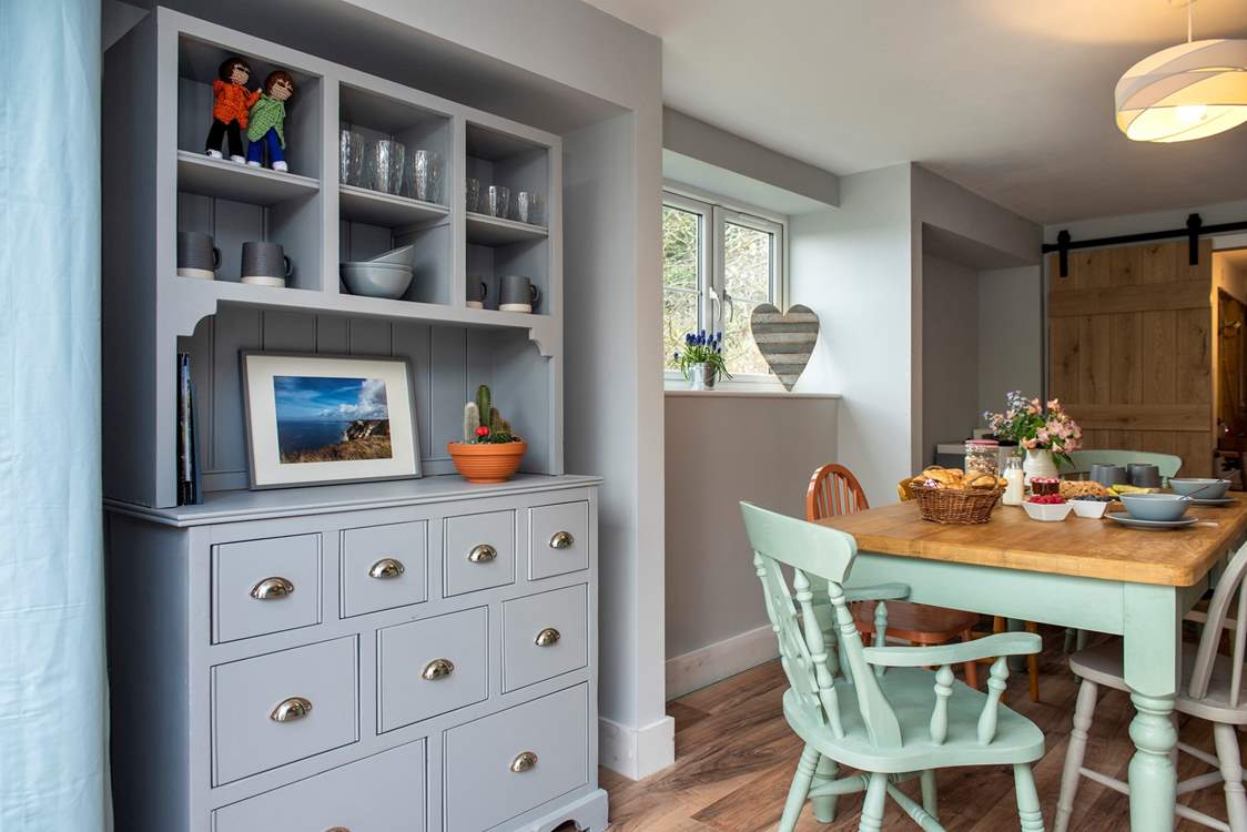 The pretty dresser.