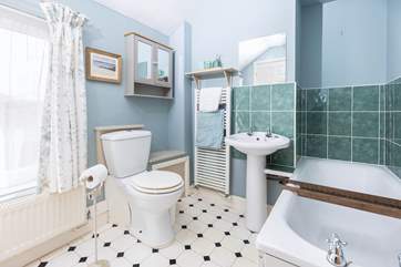 The family bathroom on the first floor.