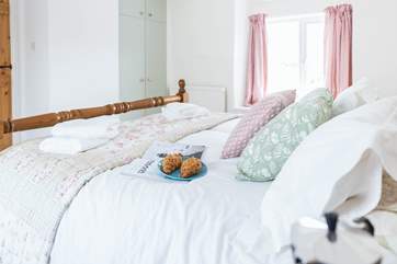 The room also benefits from a dual-aspect view from the windows.