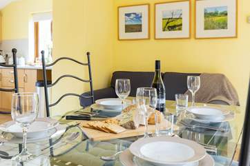 The dining-area for you to enjoy a lovely roast or a quick breakfast before heading out for the day.