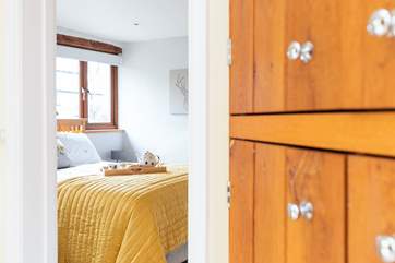 The main bedroom has been styled beautifully.