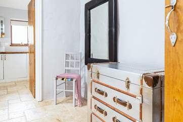 The cottage has a few statement pieces for your enjoyment.
