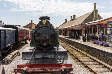 Minehead has a super steam train.